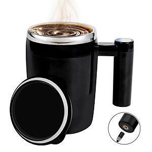 14-oz. KittBabby Self-Stirring Rechargeable Magnetic Coffee Mug (Black) $16.99 + Free Shipping w/ Prime or on $35+