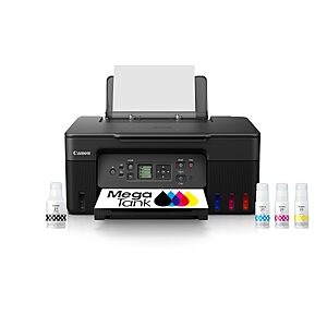 Canon MegaTank G3270 All-in-One Wireless Color Printer $144