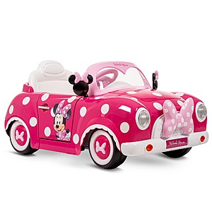 6V Huffy Disney Minnie Mouse Kids Ride-On Car w/ Parental Remote Control $98 + Free Shipping w/ Walmart+ or on $35+