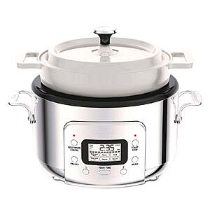 All-Clad 6-in-1 Digital Slow Cooker with Cast Iron Pot, 5 Quart $189.99 Free Shipping Costco.com