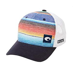 Costa Del Mar Baja Stripe Trucker Hat $12.50 + Free Shipping w/ Prime or on $35+