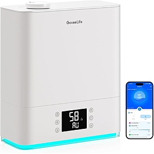 6L GoveeLife Top Fill Smart Humidifier (White) $51.69 + Free Shipping