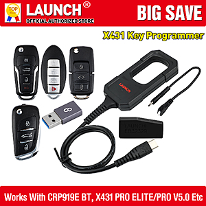 Launch X431 Key Programmer 4pcs Universal Smart Key for IMMO Elite/Plus/PAD V $36.4 + Free Shipping
