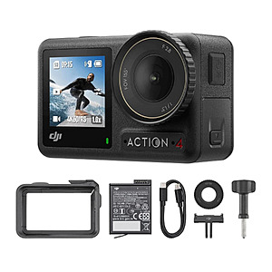 DJI Osmo Action 4 Essential Combo 4K Action Camera $183.2