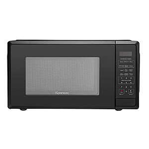 Target - Kenmore 1.1 cu ft Microwave Oven Black: Countertop Oven, 1000W, Child Lock, 6 Programs, 1 Year Warranty $59.99 + Free Shipping
