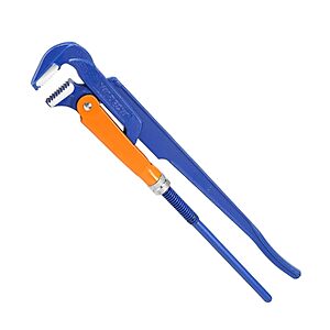 15" Swedish Pattern Pipe Wrench w/ 90-Degree Serrated Jaws $9.81 + Free Shipping w/ Prime or on $35+