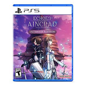 $75.89: SWORD ART ONLINE: Echoes of Aincrad Ultimate Edition - PlayStation 5 at Amazon