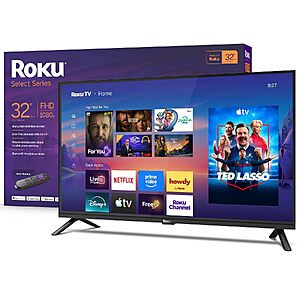32" Roku Select Series 1080p Full HD LED Smart TV $99.99 + Free Shipping