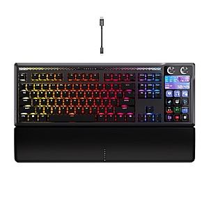 CORSAIR GALLEON 100 SD RGB Mechanical Gaming Keyboard w/ Built-in Stream Deck + Free Fallout Nuka-Cola Artisan Keycap $300 + FS