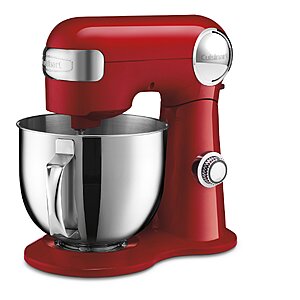 5.5-Qt 12 Speed Cuisinart Stand Mixer 500W(Red, SM-50R, Manual) $139 + Free S&H at Amazon