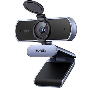 Prime: UGREEN 2K Webcam for PC Ultra HD 1080P Computer Webcam with Microphone - $20.75 + FS & more
