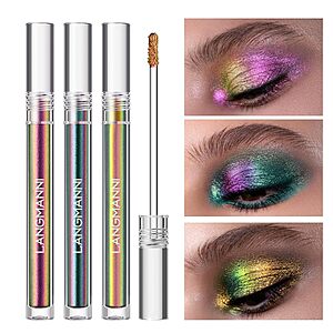3-Pack Jolilab Liquid Chameleon Holographic Multichrome Eyeshadow Set $6.99 w/ S&S + Free Shipping w/ Prime or on $35+