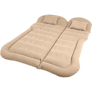 $32.51: [AC]Wakeman Inflatable Car, SUV/Tent Air Mattress with Pump & 2 Pillows, Beige at Amazon