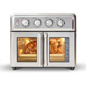$132.99: [Prime]Cuisinart Air Fryer Toaster Oven, Artisan French-Door Design, 7 Functions at Amazon