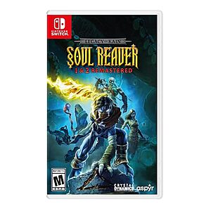 $14.99* | Legacy of Kain Soul Reaver 1&2 Remastered (Nintendo Switch) at Amazon