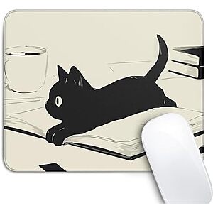 $3.99* | XSXXSC Kawaii Anime Black Cat Mouse Pad (10"x8") at Amazon