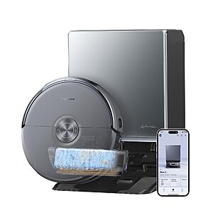 NARWAL Flow 2 Robot Vacuum and Mop Combo, 31000Pa, FlowWash Mop, Black $1024.99