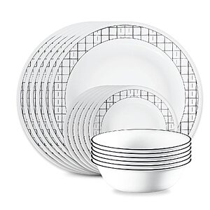 [Prime] 18-Piece Corelle Dinnerware Set (Service for 6) $37.99 + Free Shipping