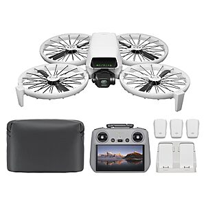DJI Flip Fly More Combo w/ RC 2 Screen Remote Controller, Drone With 4K UHD Camera for Adults $619