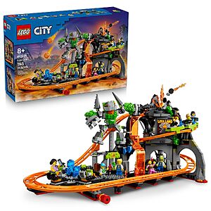 [Prime]1165-Piece LEGO City Lava Land Roller Coaster Park (60501) $69.99 + Free Shipping