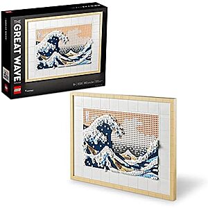 [Prime] $69.99* | 1810-Piece LEGO Art Hokusai - The Great Wave (31208, 2023) at Amazon