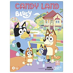 Hasbro Gaming Candy Land Bluey Edition Board Game $10.99