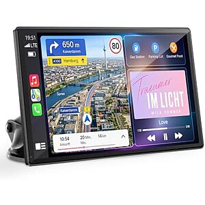[Prime] $56.99* | TOGUARDGO 9" Wireless Carplay & Android Auto Car Screen at Amazon
