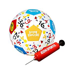Prime Members: Crayola Size 3 Soccer Ball w/ Air Pump (Various Styles) $4.35 + Free Shipping