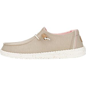 [Prime] HEYDUDE Up to 50% Off: Men's Wally Cru Stretch Canvas Slip-On Shoe $35.24, Women's Wendy Slip-On Loafer $28.49, More + Free Shipping