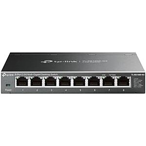 [Prime] $49.99* | TP-Link TL-SG108S-M2 8-Port Multi-Gigabit 2.5G Ethernet Switch + 10% Back w/ Prime Visa Card at Amazon