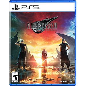 Final Fantasy VII Rebirth - Exclusive Amazon Edition (PlayStation 5) - $16.99 @ Amazon