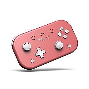 $10.50* | 8BitDo Lite 2 Bluetooth Gamepad for Switch, Android & Raspberry Pi (Pink) at Amazon