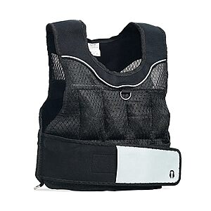 Prime Members: 20-lb CAP Barbell Adjustable Weighted Vest $12.99 + Free S&H