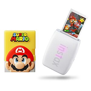 [Prime] Fujifilm Instax Mini Link 3 Super Mario Edition Smartphone Photo Printer w/ Silicone Case $74.98 + Free Shipping