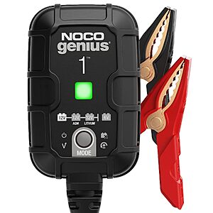 [Prime] NOCO GENIUS1 1A 6/12V Smart Battery Charger & Maintainer $23.77 + Free Shipping