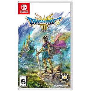 Prime: Dragon Quest III HD-2D Remake (Nintendo Switch) $23.74 + Free Shipping