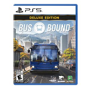 $12: Bus Bound: Deluxe Edition - PlayStation 5 at Amazon