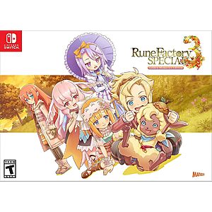 Rune Factory 3: Special – Golden Memories Limited Edition (Nintendo Switch) - $29.99 @ Amazon