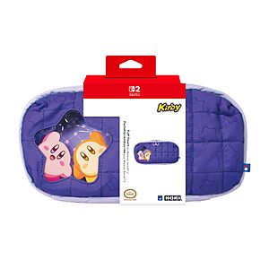 $10.50: HORI Puff Pouch (Kirby & Waddle Dee) for Nintendo Switch 2 at Amazon