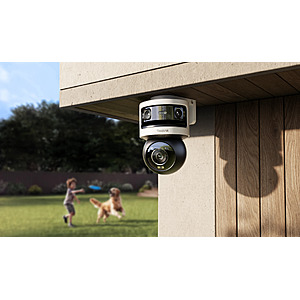 REOLINK OMVI 3i WiFi, 10MP+8MP 4K, Triple-Lens Outdoor Security Camera - $230