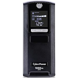 CyberPower CP1500GAVR Line‑Interactive UPS Battery Backup for $129