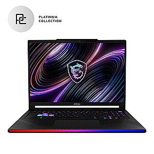 MSI Raider 16 Max HX (2026): 16" QHD+ 240Hz OLED, Intel Ultra 9 290HX Plus, RTX 5090, 32GB DDR5, 1TB SSD, Win 11 Pro $2999.99