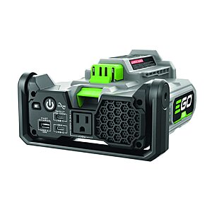EGO POWER+ Portable Inverter, 400W, Power Inverter Generator, Quiet. Battery and Charger Not Included - PAD5000 $128