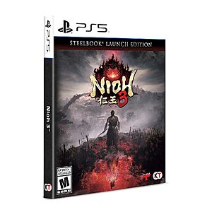 Nioh 3 SteelBook Launch Edition (PS5) $48.99 + Free Shipping