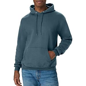[Prime] $10 | Hanes Men's EcoSmart Fleece Pullover Hooded Sweatshirt (Various) at Amazon