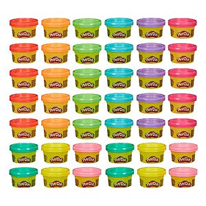 [Prime] 42-Pack 1-Oz Play-Doh Modeling Compound Mini Cans (Assorted Colors) $12.99 + Free Shipping