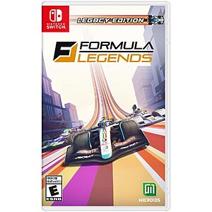 Formula Legends: Legacy Edition (Switch, XSX or PS5) $29.99 + Free Shipping w/ Prime or on $35+