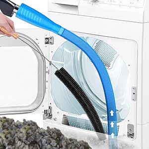[Prime] $7.58* | 2-pc Sealegend Dryer Vent Cleaner Kit w/ Lint Brush Vacuum Hose at Amazon