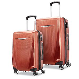 [Prime] 2-Piece Samsonite Winfield 3 DLX Hardside Expandable Spinner Luggage Set 20"/25" (Burnt Orange) $90.32 + Free Shipping