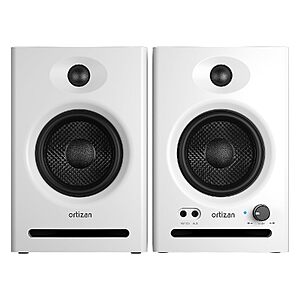 [Prime] Ortizan C7 3.5" Bluetooth 5.3 Powered Studio Monitor Bookshelf Speakers (Black or White) $63.99 + Free Shipping
